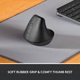 thumbnail image 2 of Logitech Lift Left Vertical Ergonomic Mouse - Graphite, 2 of 9