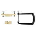 thumbnail image 2 of Bunblic Classical Guitar Bridge Clamp Guitar Bridge Install Clamp Luthier Tool Quick Fastening Metal Fixture Clip Bridges Repair Tool with accessories, 2 of 8