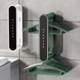 thumbnail image 3 of Hanger Rack Telescopic Good Stickiness Strong Bearing Capacity Stretchable Stable Keep Tidy Non-slip Wall-mounted Clothes Hanger Rack Home Use, 3 of 8