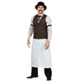 thumbnail image 2 of Déguisement de Bartender du Vieux-Ouest pour Homme Grande Taille, 2 of 5