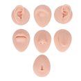 thumbnail image 2 of Ejoyous Body Piercing Kits, Body Piercing Practice Tool Simulation Silicone Ear Eye Nose Mouth Tongue and Belly Button Tool Piercing Kits For All Piercings For Novice Piercer, 2 of 7