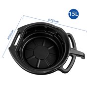 basin,Maintenance And | Oil Handles Oil | Handles Car And Oil 3 Handles Oil Drain Pan Oil Convenient Car | Motor Oil Drip Car Oil Car Pan | Motor With Drip Qisuo