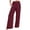 Wine#palazzo pants for women, variant on lcziwo Women Summer High Waisted Cotton Linen Palazzo Pants Wide Leg Long Lounge Pant Trousers with Pocket,Navy,L