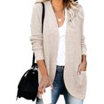 thumbnail image 2 of Pompotops Cardigan Long en Tricot avec Poches et Manches Longues pour Femmes, 2 of 9