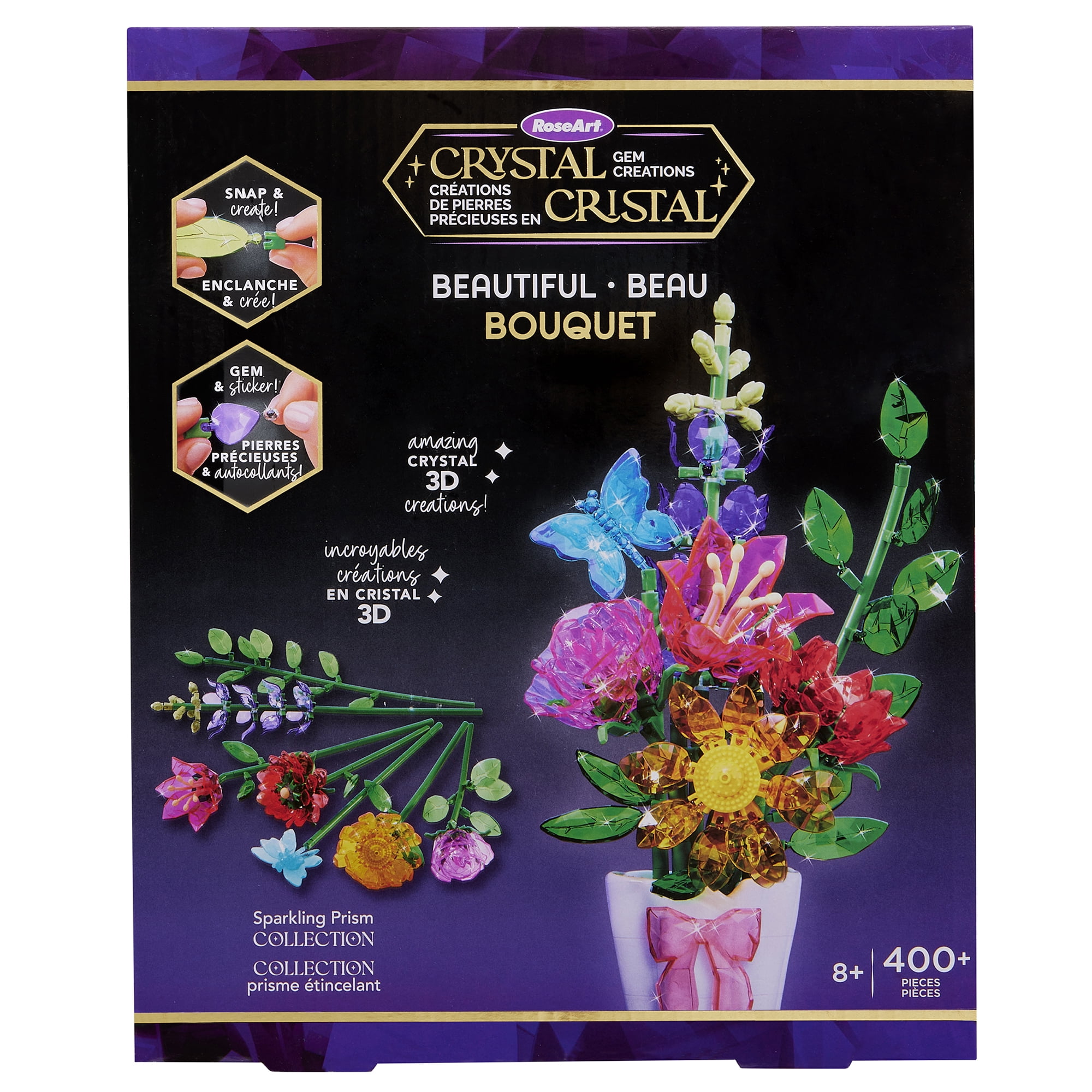 Crystal Gem Creations Beautiful Bouquet Kit by RoseArt, 400+