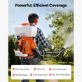 thumbnail image 2 of KFFKFF Backpack Fogger Sprayer, 63CC 3HP Engine, Gas Powered Fogger Sprayer with 4 Gallon Tank, Powder and Liquid Mister Duster System, 2 of 9