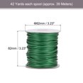 thumbnail image 2 of Unique Bargains Beading Thread Bracelet Weave Bead Craft Cord 3mm 39M/Roll (42-Yards) Decorative String, Green, 2 of 7