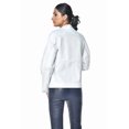 thumbnail image 2 of Ladies Cross Zip Leather Jacket, 2 of 9