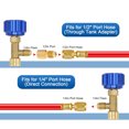 thumbnail image 3 of R134a Can Tap Valve Core Remover,R134a Can Tap Kit Refrigerant Dispenser Valve Core Remover Long Lasting Metal Material for Coolant Recharging Car SUV, 3 of 7