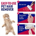 thumbnail image 3 of G Need Rouleau Chom-Chom pour Enlever les Poils d'Animaux et Rouleau Anti-Peluches Réutilisable - Enlève-Poils de Chat et de Chien Chom-Chom pour Meubles, Canapé, Tapis, Vêtements et Literie - Po, 3 of 5