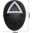 thumbnail image 2 of Game Masked Man Masques Réalité Survie Télé Accessoires de Cosplay Halloween Accessoires de Mascarade, Triangle, 2 of 7
