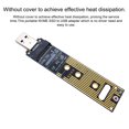 thumbnail image 4 of Yeacher M.2 SSD NVME Portable vers USB 3.1 Adaptateurs Type-A Aucun Pilote Nécessaire Prêt à l'Emploi, 4 of 7