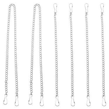 Shisuyan 6pcs Picture Hanging Chain Billboards Hanging Chains With Clasps Heavy Duty Chains