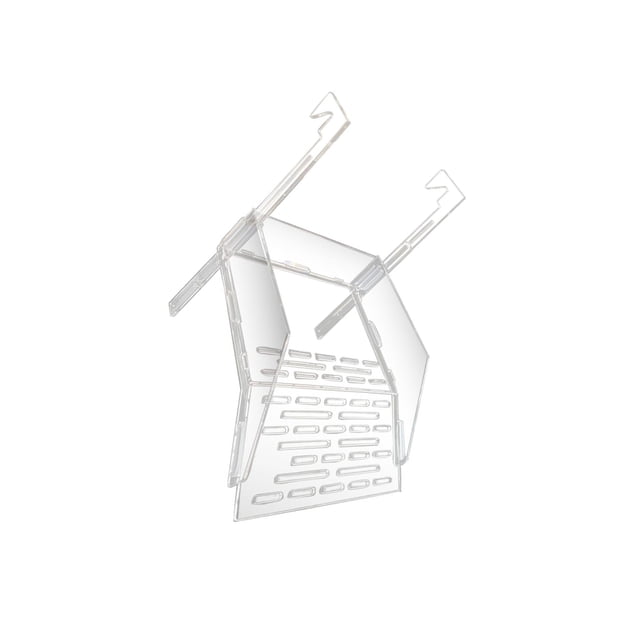 Wisewang Hanging Turtle Basking Platform Bask Terrace for Frog Reptiles Newts mall Clear M