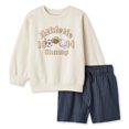 thumbnail image 1 of George Toddler Boys' Two Piece Sweatshirt Set, 1 of 2