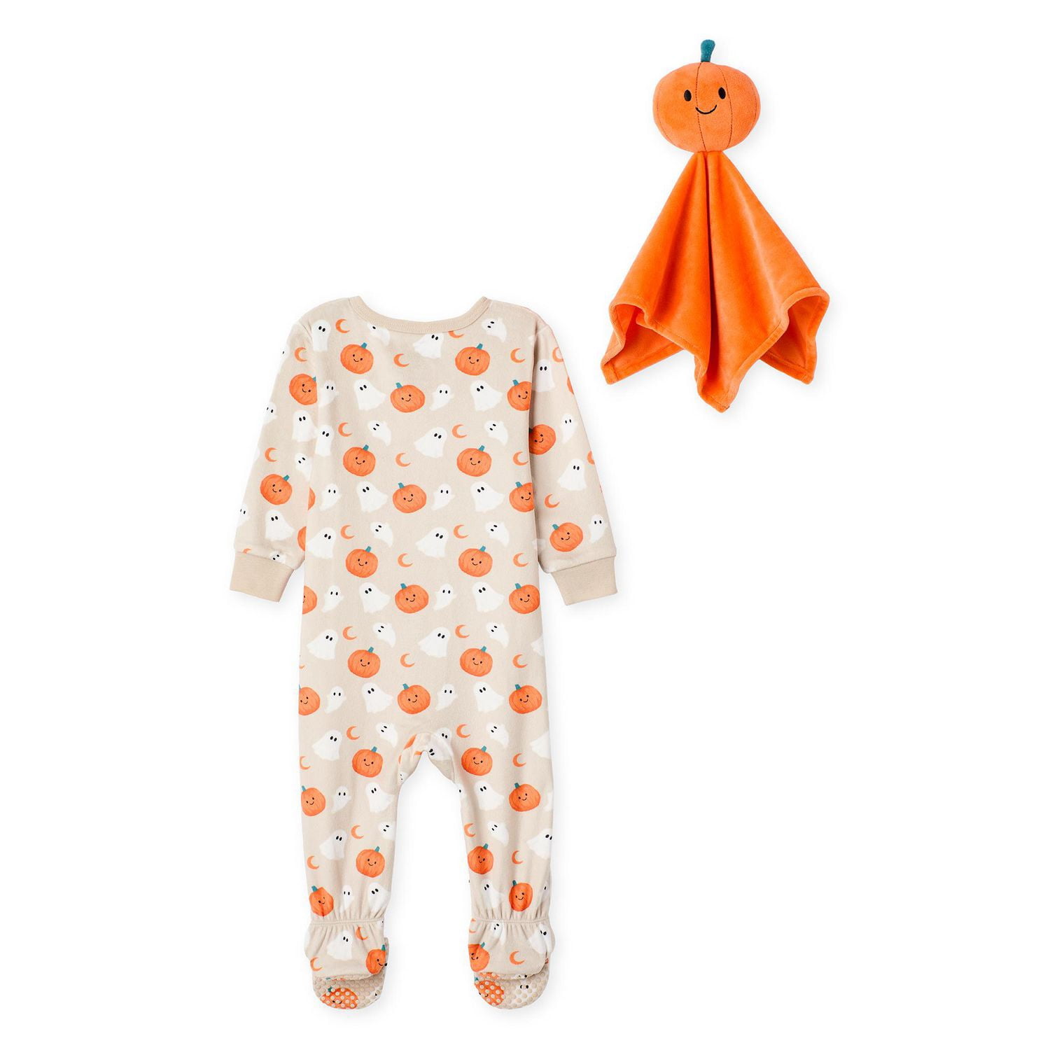 George Baby Boys' Two Piece Halloween Sleeper and Lovey Set