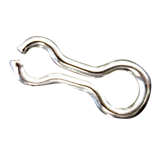 Xingzhi 100x Strong And Durable Fishing Sinkers Wire Eye Easy To Attach And Remove Multi-functional Silver