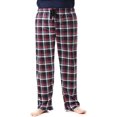 thumbnail image 1 of Ultra Soft Fleece Men's Plaid Pajama Pants with Pockets, 1 of 3