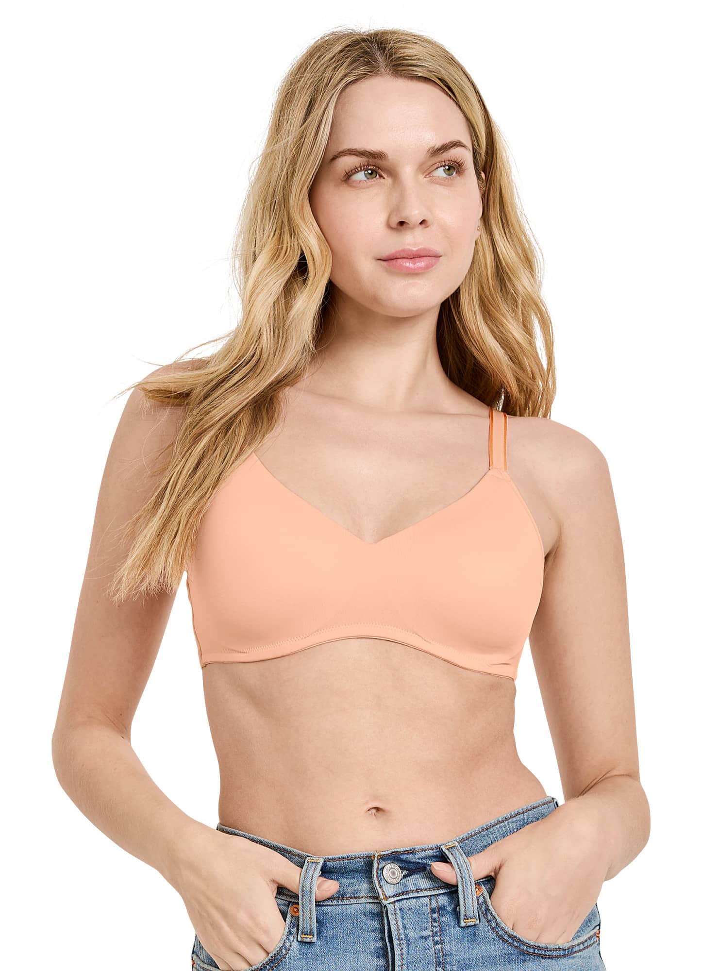 Jockey Smooth & Sleek Microfiber Full Coverage Wirefree T-Shirt Bra