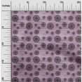 thumbnail image 2 of oneOone Silk Tabby Purple Fabric Abstracts Sewing Material Print Fabric By The Yard 42 Inch Wide, 2 of 5