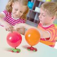 thumbnail image 4 of Balloon Powered LaunchCar Balloon Air Inflator Hand Push Mini Plastic Air Power Balloon Racer Vehicle Car Toy for Kids, 4 of 8