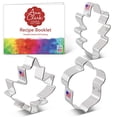 thumbnail image 2 of Ann Clark Fall Leaves Cookie Cutter Set, 3-Piece, Made in USA, 2 of 6