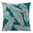 thumbnail image 1 of VargottamSquare Pillow Cover - Decorative Pillow Covers18x18 Inches,PrintedTeal BlueThemePillowcase, DecorativeSquareCushionCovers, 1 of 1