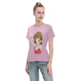 thumbnail image 4 of T-Shirt Basique à Manches Courtes pour Femmes Detective Conan Haihara Ai, 4 of 6