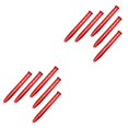 thumbnail image 1 of Guardoinrt Ensemble de 5 Piquets de Tente Portatifs Chevilles Clous de Sol Robustes et Résilients Neige et Sable Camping Rouge 31cm 2Ensemble, 1 of 6