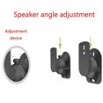 thumbnail image 2 of 4 Pcs Support Mural Universel pour Haut-Parleur, Pince de Support de Plafond avec Rotation Réglable de Pivot et d'Angle d'Inclinaison, 2 of 6