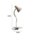 thumbnail image 2 of TopLLC Desk Lamp Clip Type Reading Light Clip 16 LED Button Control Children's Desk Lamp Bedside Lamp Battery 3 Lighting Modes Portable Book Lamp Reading Lamp on Clearance, 2 of 5