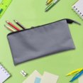 thumbnail image 3 of Pen + Gear 3 Pocket Pencil Pouch in Grey Polyester with Black Zips, 3 of 3