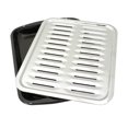 thumbnail image 1 of Range Kleen Heavy Duty Chrome Grill Pan & Porcelain Base Full Sized Broiler Pan, 1 of 1
