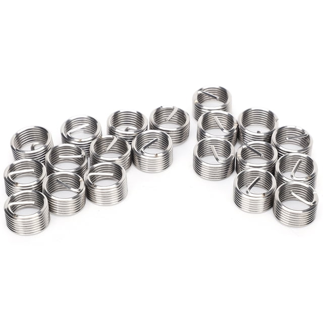 AMONIDA Insert Nut, Corrosion Resistant SUS304 Thread Repair For Molds For Lamps For Mechanical Equipment For Manufacturing Fields For Aviation For Automobiles
