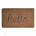 thumbnail image 2 of One Pack Of Dark Dust-proof Hallo Mat For Bedroom House Bathroom PVC Door Mat, 2 of 9