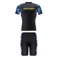thumbnail image 3 of Men's Suit Set for Everyday Wear Versatile Swimwear Trunks with Rash Guard Shirt UPF 50+ Sun for Beach and Pool All-Season Casual, 3 of 3