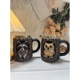thumbnail image 3 of Handmade panda owl tree hole mug, 3 of 6