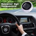 thumbnail image 5 of 3MCar Temperature Meter Humidity Temperature Meter Sensor Gauge Waterproof Mini Digital Thermometer Adhesive Pocket Thermometer, 5 of 5