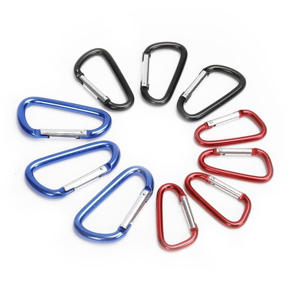 WorkPro Carabiner Set -10 Piece,Aluminum