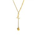 thumbnail image 1 of Pendentif Alphabet 26 Lettres Collier Lettre Initiale Mode pour Femmes Q4Y7, 1 of 9