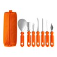 thumbnail image 1 of Abbracc Halloween Pumpkin Carving Tools Kitchen Carving Tool Set for Art Crafts Kids 7pcs, 1 of 9