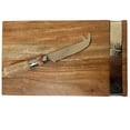 thumbnail image 4 of Acacia Wood Rectangle Cheese Board & Spreader, 4 of 4