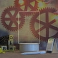 thumbnail image 3 of LED Acrylic Memo Tablet LED Arts Notepad Memo Board Tablet for Home Bedroom School  USB Warm Yellow Light   Vertical Light   Pen, 3 of 6