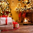 thumbnail image 4 of LSLJS Christmas Lights Christmas LED Light Decoration with Suction Cup Hook Christmas Tree Snowflake Snowman Battery Powered Indoor Bedroom Window Display Holiday Lights Warm White, 4 of 6
