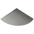 thumbnail image 1 of Semicircular Linen Textured Floor Mat, Fan Shaped Non Slip Rug, Water Absorbent Corner Doormat for Entryway Kitchen Indoor Home Decor, 1 of 7