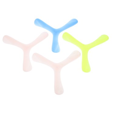 CIMAXIC 4Pcs Luminous Boomerangs Funny Kids Flying Toys Children Interactive Plaything,7.87"X7.87"X0.39"