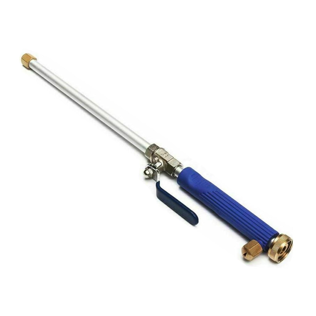S SERENABLE Laveuse Haute Pression, Pistolet Laveuse à Pression avec Adaptateur de Raccordement de Boyau, Verre