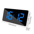 thumbnail image 2 of Kcavykas Home, Kitchen, Refrigerator Storage,USB Output Mobile Phone Charging Snooze Mirror Clock Creative Multifunctional LED Alarm Clock, 2 of 2