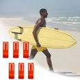 thumbnail image 3 of LJNYFDC Accessoires de Planche de Surf Palmes de Planche de Surf Résistantes à l'Usure Taille Mini Installation Simple Longboard Paddleboard Palmes Centrales Accessoires 6 Pcs, 3 of 7
