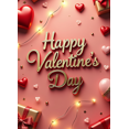 thumbnail image 4 of Valentine's Day Party Decoration Banner Heart Design Backdrop Event Photo Props Love Celebration Romance Gift Box Background, 4 of 4